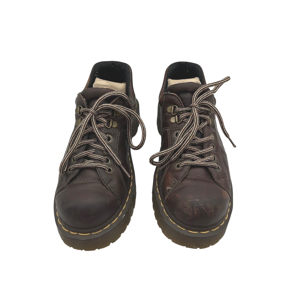 Vintage Dr. Martens Doc 10940 Size M8 / W9 in Grizzly Chunky Brown Leather Y2K - Picture 2 of 11